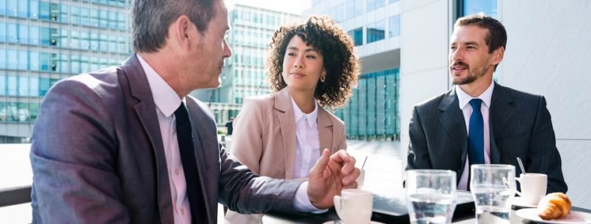 Private Equity Team Discussing Exit Strategies